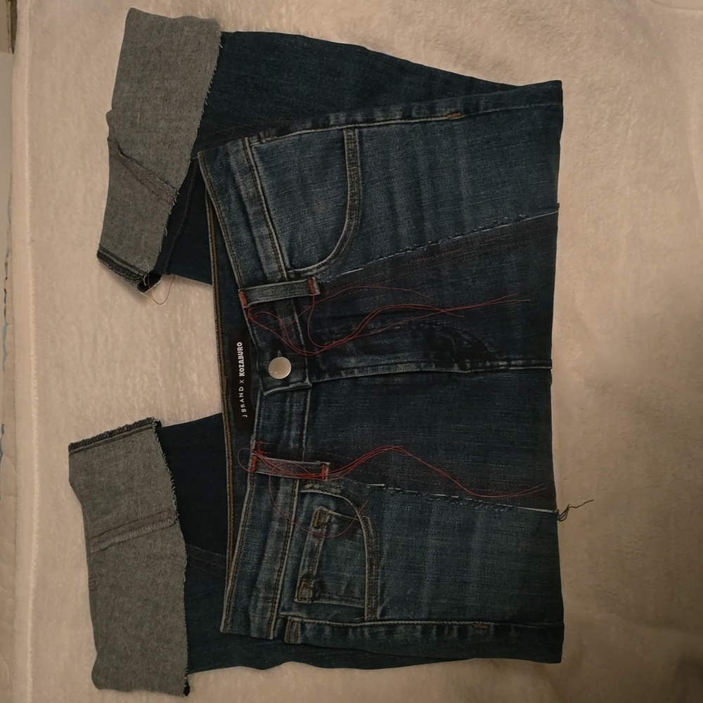 J BRAND JOLENE CROPPED JEANS SZ 0